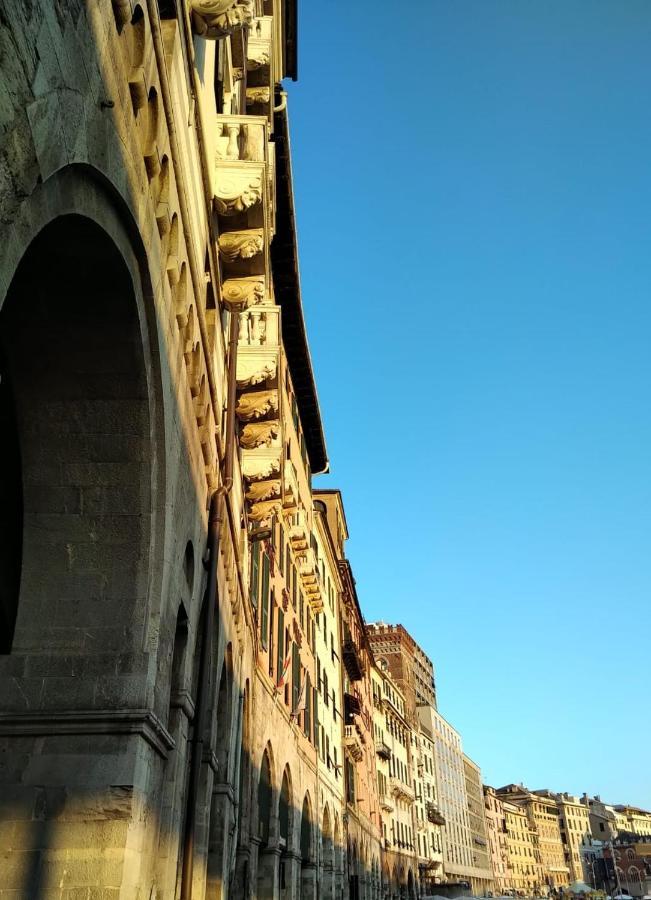 Doge Cambiaso- Davanti All'Acquario - Grande Terrazza Privata - Palazzo Nobiliare Storico Генуя Экстерьер фото